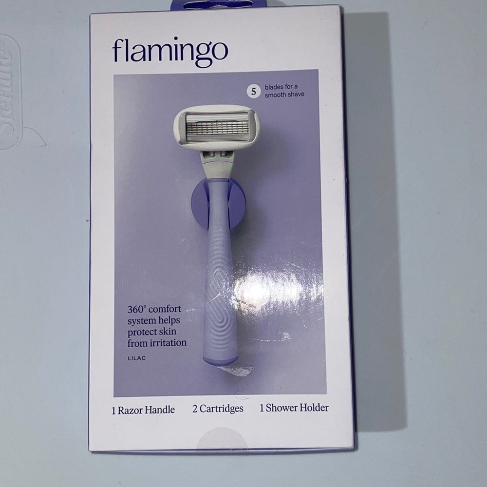 🦩 Flamingo Razor Set - lavender 🦩 NWT (New with Tags) Purple Shaving